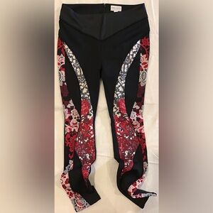 Bison Bisou pieced lace leggings